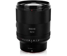 Objektyvas - Meike 85mm f/1.4 AF STM objektyvas Fullframe (Sony E, f/1.4, 0.63m)