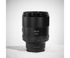 Objektyvas - Meike 85mm f/1.4 AF STM objektyvas Fullframe (Sony E, f/1.4, 0.63m)