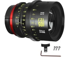 Objektyvas - Meike MK 105mm T2.1 Canon EF Mount, T2.1-T22, 100cm fokusavimo atstumas