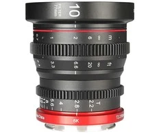 Objektyvas - Meike MK 10mm T2.2 Cine objektyvas, 15 elementų, rankinis fokusavimas