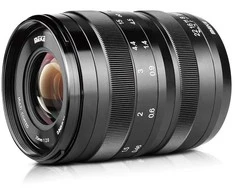 Objektyvas - Meike MK 25mm f/2.0 Canon M tvirtinimas Metalinė konstrukcija