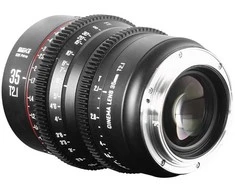Objektyvas - Meike MK 25mm T2.1 S35 Canon EF, T2.1-T22, 35cm fokusavimo atstumas