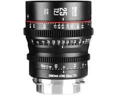 Objektyvas - Meike MK 25mm T2.1 S35 PL tvirtinimas, T2.1, 25mm, 77mm filtro sriegis