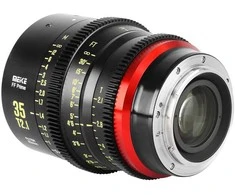 Objektyvas - Meike MK 35mm T2.1 FF E Mount, 330° fokusavimo atstumas, 14 elementų, juodas