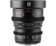 Objektyvas - Meike MK 35mm T2.2 Fuji X Mount Manual Focus Prime Lens
