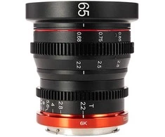 Objektyvas - Meike MK 65mm T2.2 Canon RF Mount Full Metal Low Dispersion