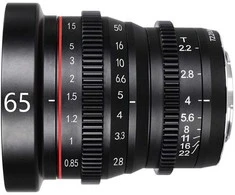 Objektyvas - Meike MK 65mm T2.2 Fuji X Mount Full Metal Low Dispersion Optics