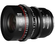Objektyvas - Meike MK 75mm T2.1 S35 Canon EF Mount, 0.8 MOD, Juodas