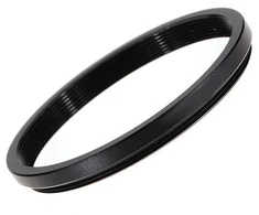 Objektyvas Mitoya Adapteris - 55/46 mm objektyvo redukcija, aukštos kokybės aliuminis, matinė juoda