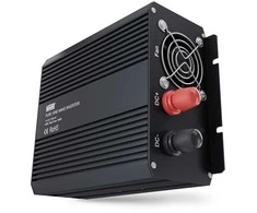 Objektyvas Newell įtampos keitiklis su gryna sinusine banga 12 V / 230 V, 500 W.