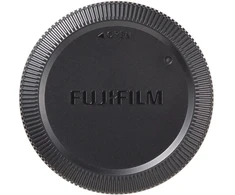 Objektyvas Objektyvo Dangtelis - Fujifilm RLCP-001 Objektyvo Galinis Dangtelis, 140 × 110 × 20 mm, 80 g, Juodas