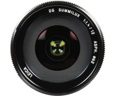 Objektyvas Panasonic LEICA DG SUMMILUX 12mm / F1.4 ASPH. (H-X012) Juodas