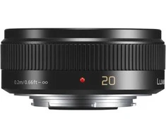 Objektyvas Panasonic LUMIX G 20mm / F1.7 II ASPH. (H-H020AE-K) Juodas