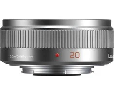 Objektyvas Panasonic LUMIX G 20mm / F1.7 II ASPH. (H-H020AE-S) Sidabrinis
