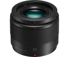 Objektyvas Panasonic LUMIX G 25mm f/1.7 Asph. (H-H025E-K) Juodas