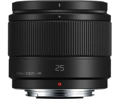Objektyvas Panasonic LUMIX G 25mm f/1.7 Asph. (H-H025E-K) Juodas