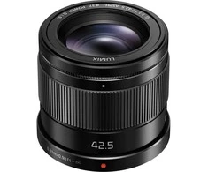 Objektyvas Panasonic LUMIX G 42.5mm / F1.7 ASPH. / POWER O.I.S. (H-HS043E-K) Juodas
