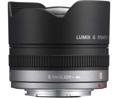 Objektyvas Panasonic LUMIX G FISHEYE 8mm / F3.5 (H-F008)