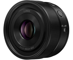 Objektyvas Panasonic LUMIX S 40mm F2 (S-S40E-K) (Juodas)