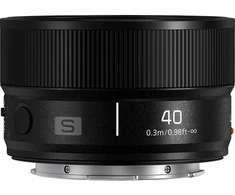 Objektyvas Panasonic LUMIX S 40mm F2 (S-S40E-K) (Juodas)