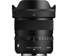 Objektyvas Sigma 15mm F1.4 DC | Contemporary | FUJIFILM X
