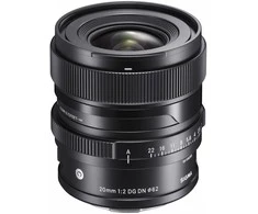 Objektyvas Sigma 20mm F2 DG DN | Šiuolaikinis | Sony E-mount