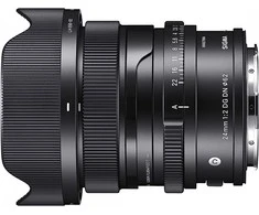 Objektyvas „Sigma 24mm f/2 DG DN Contemporary“ („Sony E“)