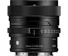 Objektyvas Sigma 50mm F2 DG | Contemporary | L-Mount | C023 (Juodas)