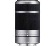 Objektyvas Sony E 55-210mm F4.5-6.3 OSS (Sidabrinis) | (SEL55210/S)