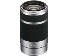 Objektyvas Sony E 55-210mm F4.5-6.3 OSS (Sidabrinis) | (SEL55210/S)