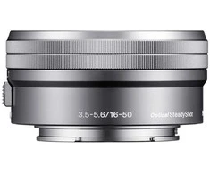 Objektyvas Sony E PZ 16-50mm F3.5-5.6 OSS (Sidabrinis) | (SELP1650/S)