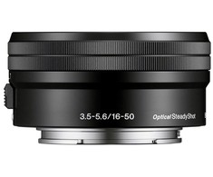 Objektyvas Sony E PZ 16-50mm F3.5-5.6 OSS (Juodas) | (SELP1650/B) - Demonctracinis (Expo), Baltoje Dėžutėje (Baltas Box)