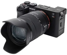Objektyvo priedas - JJC LH SH153 for Sony E 18-135mm f/3.5-5.6 OSS Juodas