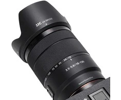 Objektyvo priedas - JJC LH SH153 for Sony E 18-135mm f/3.5-5.6 OSS Juodas