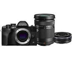 Olympus OM-D E-M10 Mark IV + ED 14-42mm EZ PANCAKE + ED 40-150mm F4-5.6 R (Juodas)