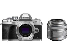 Olympus OM-D E-M10 Mark IV + M.ZUIKO DIGITAL 14-42mm F3.5-5.6 II R (Sidabrinis)