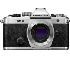 Om Digital Solutions „Olympus OM SYSTEM“ OM-3 korpusas (sidabras)