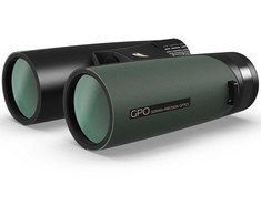 Optinis prietaisas - GPO Passion 10x42ED žiūronai, 114m FOV, atsparūs vandeniui, žalia