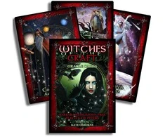 Solarus Orakulo Kortų Rinkinys - Witches of the Craft, 48 Kortos ir Gidas