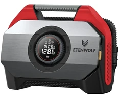 Etenwolf S6 Car Air Compressor, 11.03 bar, 19,200 mAh (red)
