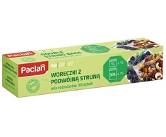Paclan Saugojimo Maišelis - Woreczki Strunowe MIX 1L &amp; 3.5L, 30 Maišelių Išviso, Skaidrus