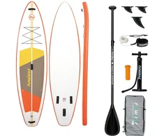 FunWater SUP irklentė SUPFW69B (oranžinė-balta)