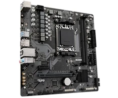 Pagrindinė plokštė - Gigabyte A620M H, palaiko AMD Ryzen 7000, 8000, 9000 serijas, DDR5 7200 MHz, PCIe 4.0, M.2, 1GbE, HDMI 2.1, DisplayPort 1.4