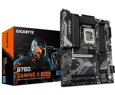 Pagrindinė plokštė - GIGABYTE B760 GAMING X GEN5, 14-osios kartos Intel Core, 256GB DDR5, Juoda