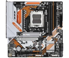 Pagrindinė plokštė - Gigabyte B850M FORCE Tamsiai Ruda