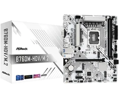 Pagrindinė plokštė Motininė plokštė - Asrock B760M-HDV/M.2 Intel LGA 1700, DDR5, 2.5GbE, HDMI