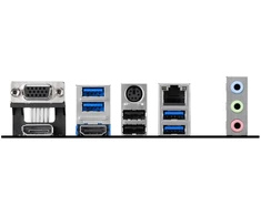 Pagrindinė plokštė - MSI PRO B550M-P Micro ATX AM4 AMD B550 128 GB DDR4 2 M.2 4 SATA III HDMI DisplayPort VGA