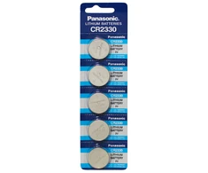 Panasonic CR2330 3V ličio baterijos 5vnt.