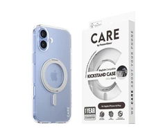 Panzer Glass Telefono Dėklas - PanzerGlass CARE Dėklas su Stoveliu MagSafe iPhone 16 Plus, Skaidrus