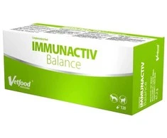 Papildai gyvūnams - Vetfood Immunactiv Balance 120vnt Be glitimo